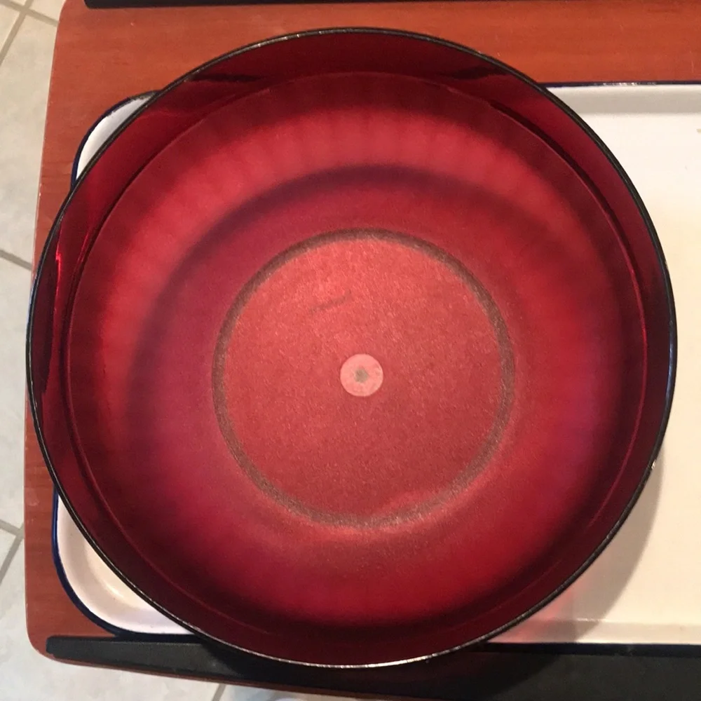 Tupperware Bowl Large Cranberry Elegant Salad Bowl